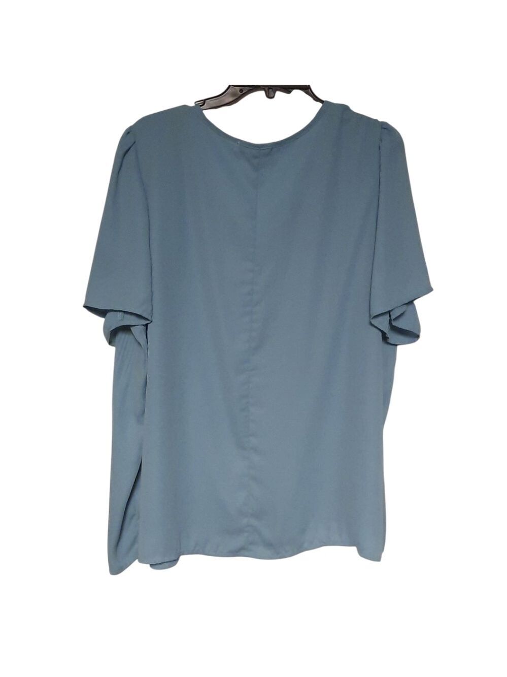 Blue Mood Blouse Short Sleeve Size 2X - Picture 3 of 6